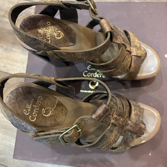 Calleen Cordero heeled sandals size 8 - Picture 3 of 5